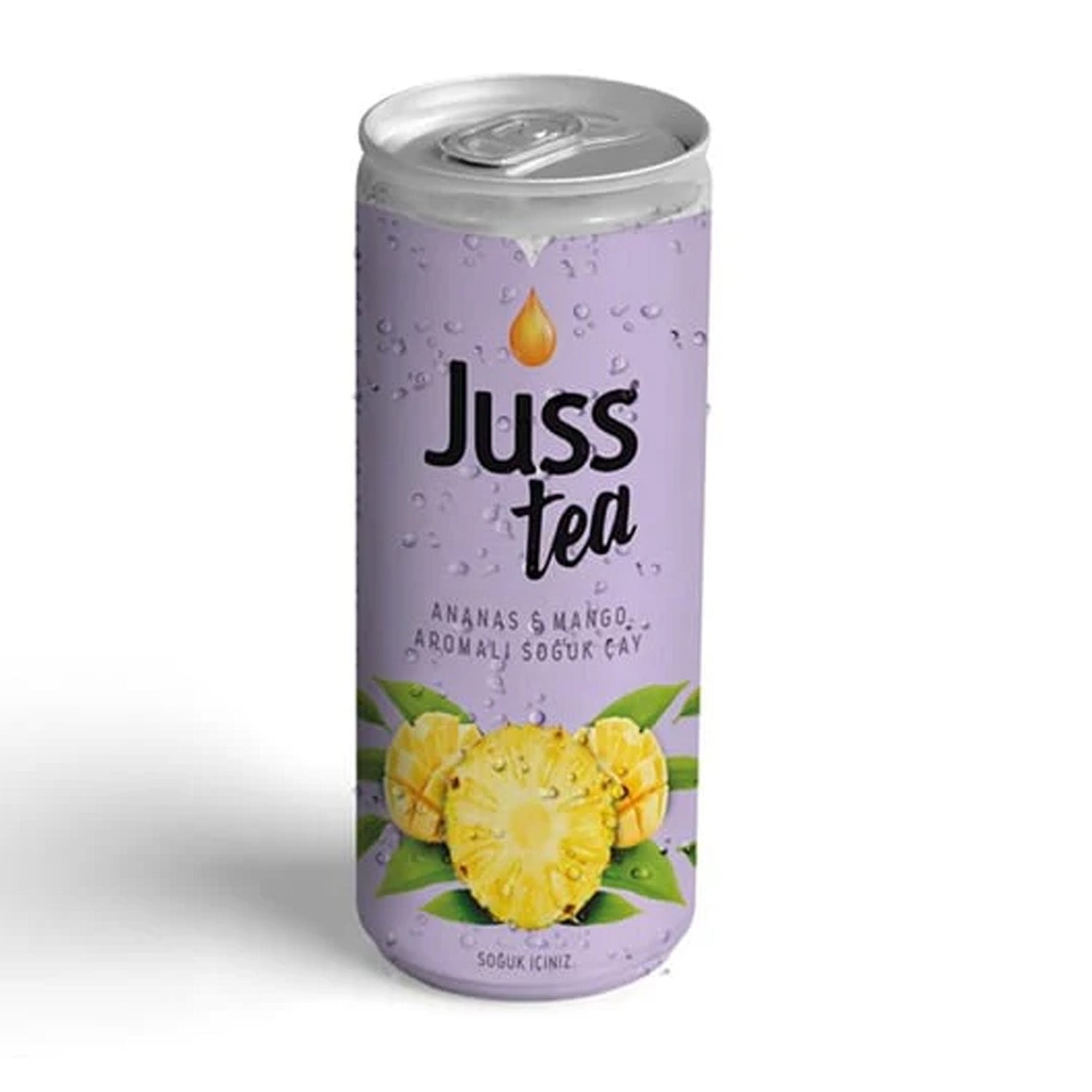 Juss Ice Tea Pineapple Mango 250Ml